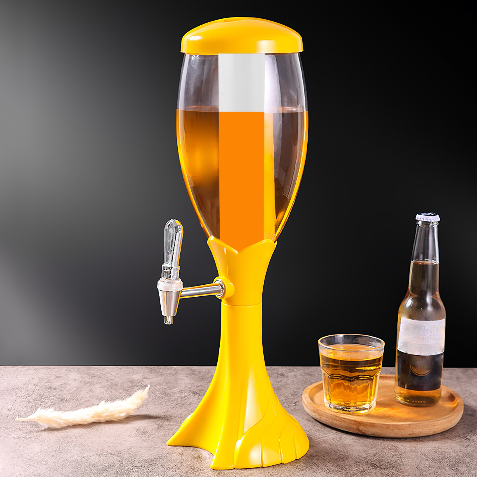 Wine Beer Liquor - Drink Tower Ice Tube for Beer