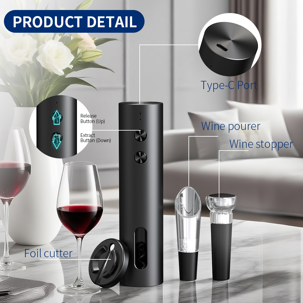 4-in-1 Electric Bottle Wine Op - Wine Opener Electric review and price