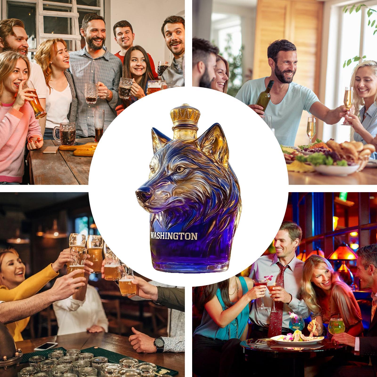 Wine Bottles Leak-Proof Glass  - Wine Beer Liquor review and price