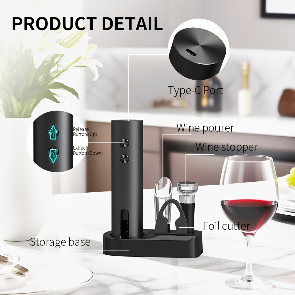 Automatic Electric Wine Bottle - Wine Opener Electric review and price