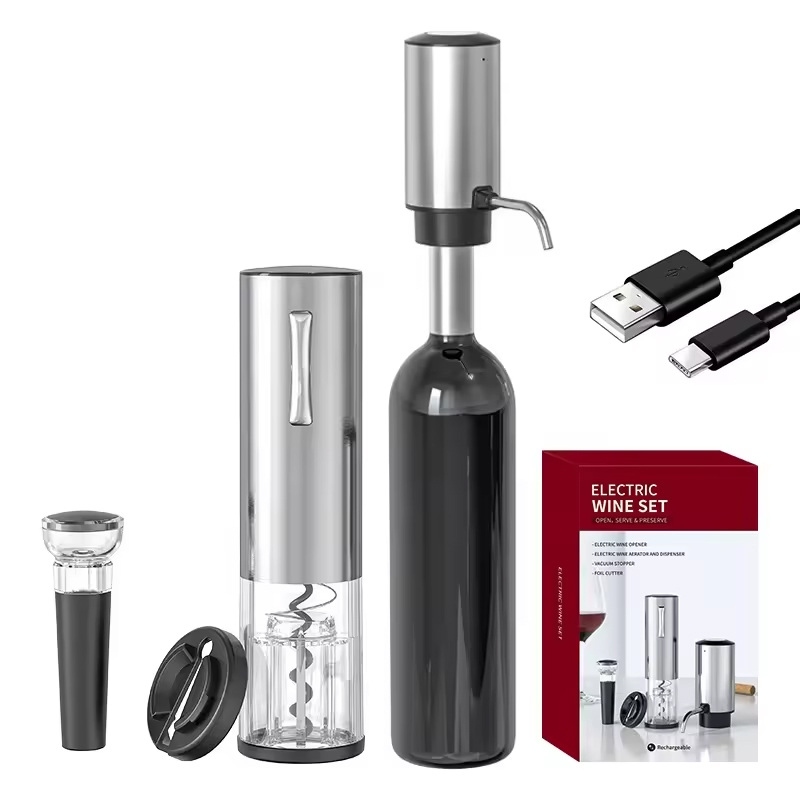 2024 New Design 4-in-1 Lithium - Wine Opener Electric review and price