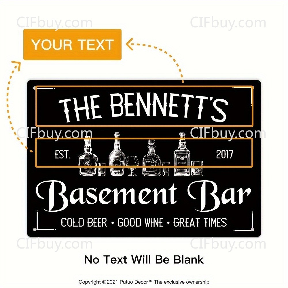 1pc Custom Name & Year Basemen - Wine In Beer Name review and price