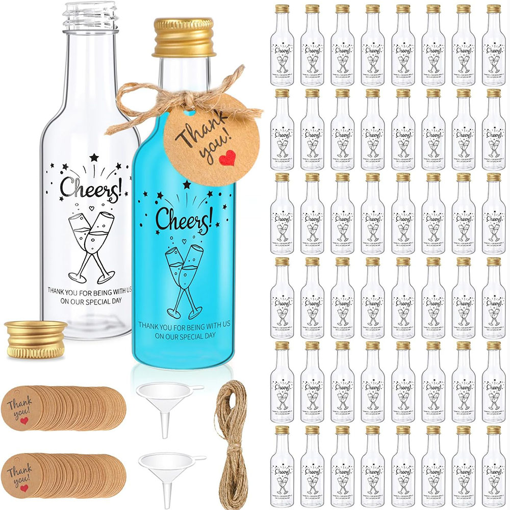 50Pack Mini Liquor Bottles,1.7 - Wine Beer Liquor review and price