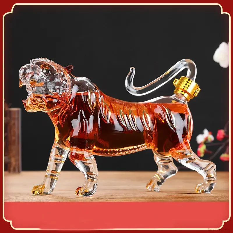 Handsome tiger shaped animal l - Wine Beer Liquor review and price