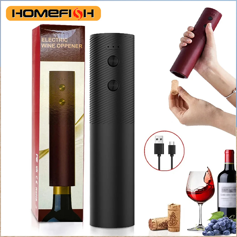 HOMEFISH Electric Wine Bottle  - Wine Opener Electric review and price