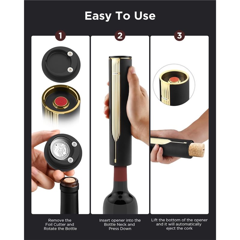 Efficient-Automatic Corkscrew  - Wine Opener Electric review and price
