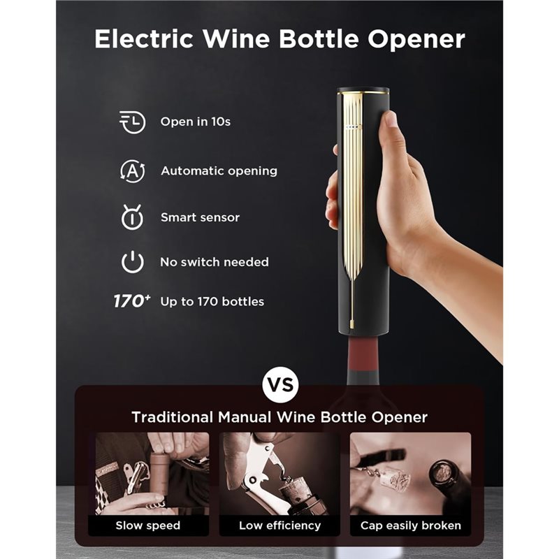 Efficient-Automatic Corkscrew  - Wine Opener Electric review and price