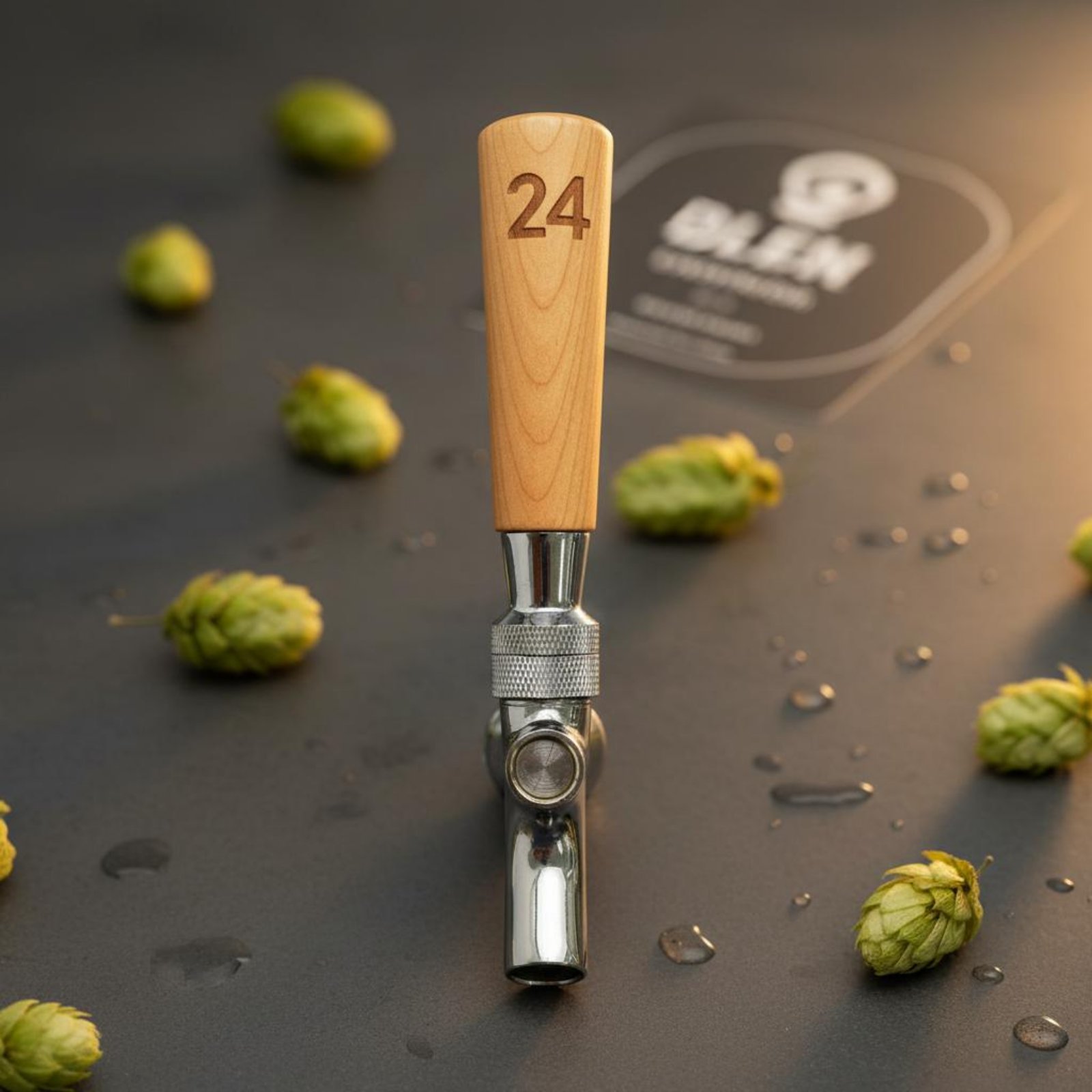 Short Wooden Beer Handle Solid - Wine In Beer review and price